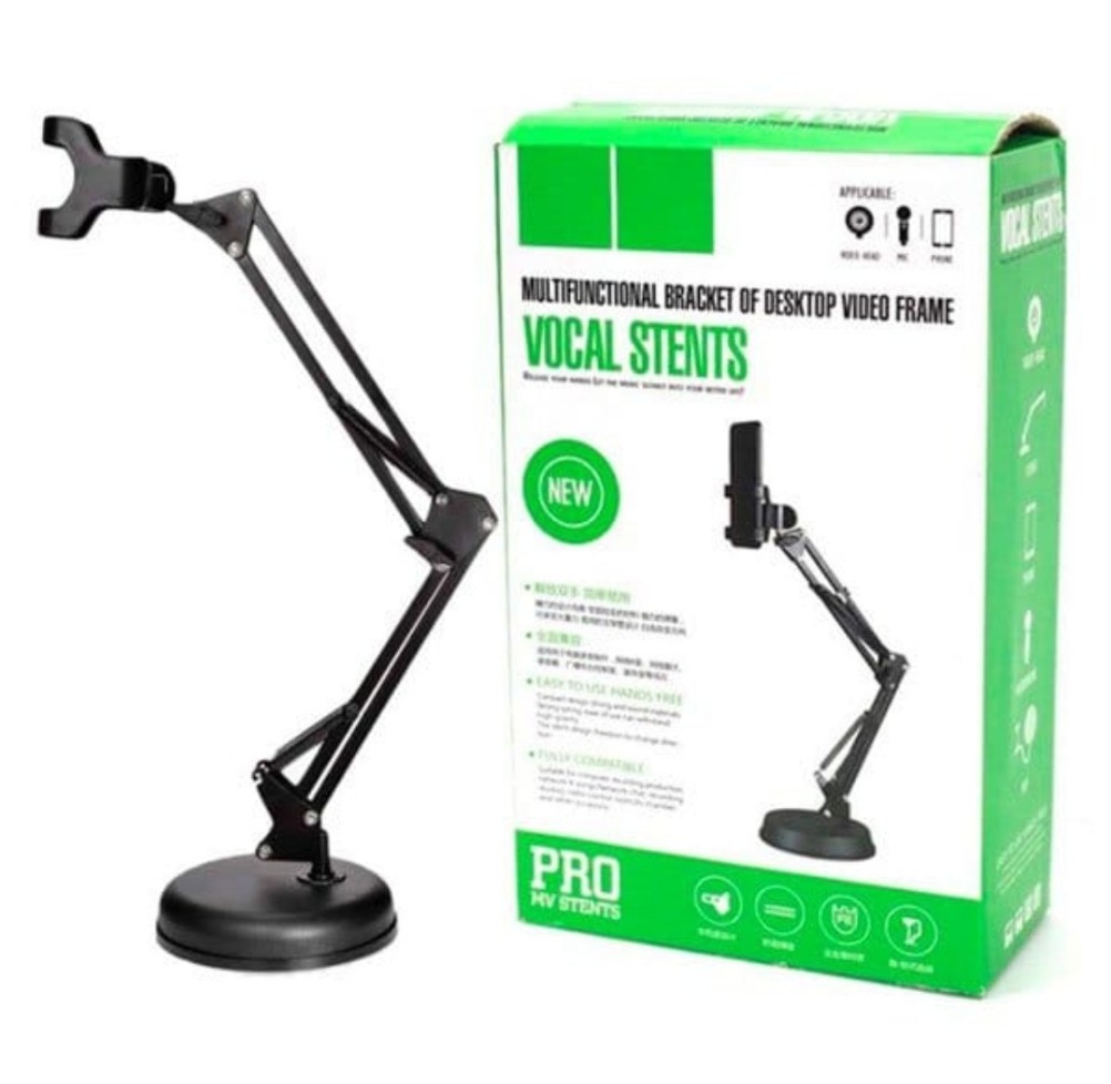 الونش المكتبي حامل للجوال والايباد ثابت يمكنك تحريكه بجميع الاتجاهات