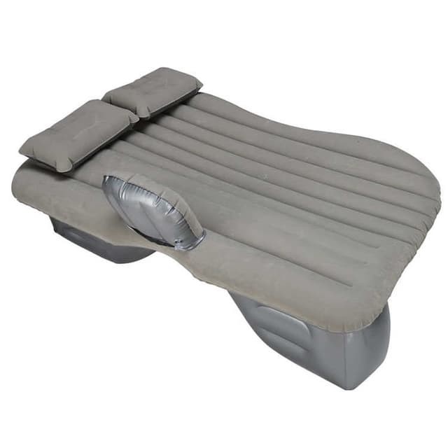 فرش هواء للسيارة قابل للنفخ والتفريغ - خامة عالية الجوده ومريحة - 2 وسائد وماطور تعبئة