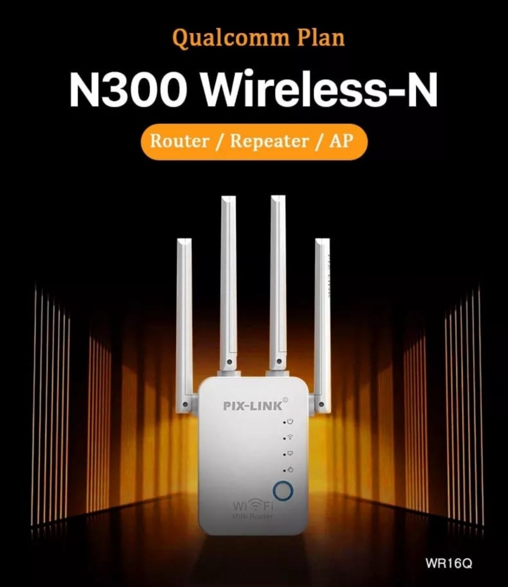 مقوي ولاقط لشبكات ال WIFI البعيده بدون هم الاسلاك تسريع وتقويه شبكه الواي فاي - Wifi Repeatr